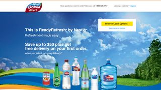 
                            3. Water and Beverage Delivery Service | Ozarka Water Delivery