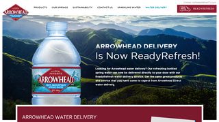 
                            2. Water Delivery | Arrowhead® Brand Mountain Spring Water