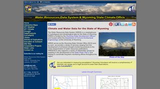 
                            6. Water Resources Data System - University of Wyoming