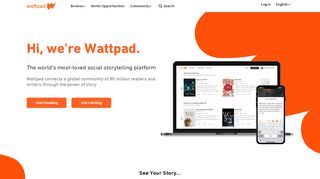 
                            6. Wattpad - Where stories live