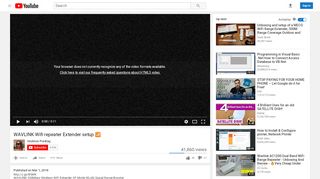 
                            6. WAVLINK Wifi repeater Extender setup 📶 - YouTube