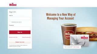 
                            7. Wawa Credit Card: Log In or Apply