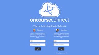 
                            6. Wayne Township Public Schools - OnCourse Connect :: Login