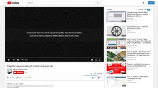 
                            5. Wayxlife: payment proof, mobile recharge etc - YouTube