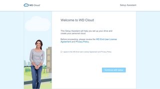 
                            9. WD Cloud Setup - WD2go.com