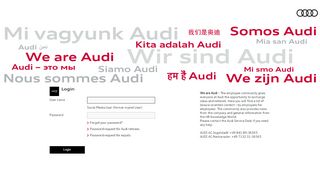 
                            9. We are Audi