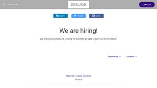 
                            7. We are hiring! - Zenjob
