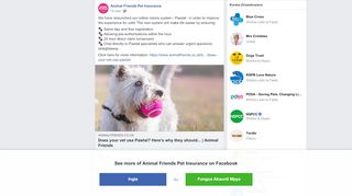 
                            5. We have relaunched our online claims... - Animal Friends Pet ...