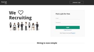 
                            1. We love recruiting | hirist.com