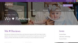 
                            7. We Reviews | Aspire Fertility