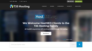 
                            1. We Welcome HostSEO Clients to the T35 Hosting …