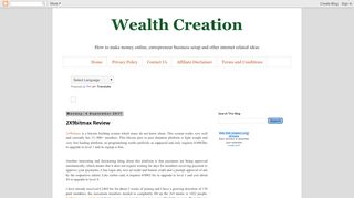
                            8. Wealth Creation: 2X9bitmax Review - Blogger