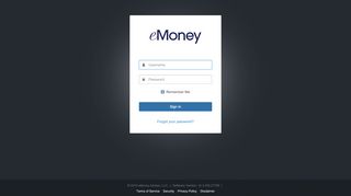 
                            9. Wealth Management System - eMoney Advisor