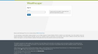 
                            6. Wealthscape Login