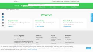 
                            9. Weather | Schneider Electric