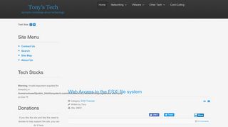 
                            9. Web Access to the ESXi file system - tonystech.com