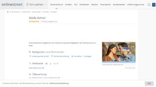 
                            9. Web-Amor: Lebenspartnerschaft, Partnervermittlung ...