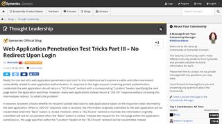 
                            5. Web Application Penetration Test Tricks Part III – No Redirect Upon ...