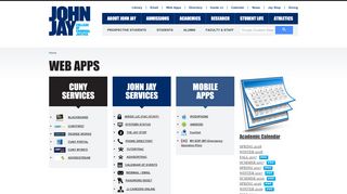 
                            1. Web apps | John Jay College of Criminal Justice