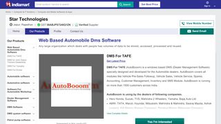 
                            6. Web Based Automobile Dms Software - DMS For TAFE ...