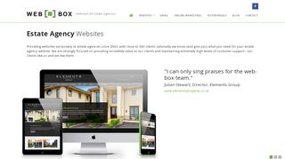 
                            2. Web-box | Estate Agency Websites