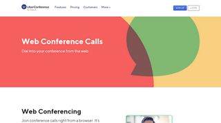 
                            4. Web Conference Calls | UberConference