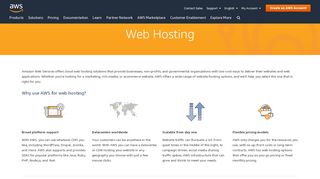 
                            1. Web Hosting - Amazon Web Services (AWS)