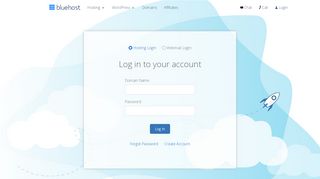 
                            4. Web Hosting, Domain Names, E-commerce - Bluehost - Login