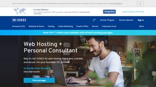 
                            9. Web Hosting for CA | Secure website hosting services | 1&1 ...