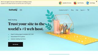 
                            5. Web Hosting - GoDaddy CA