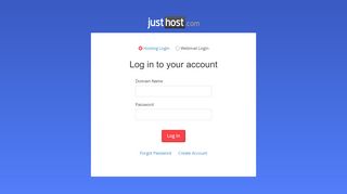 
                            1. Web Hosting : Professional Web Hosting from Just Host