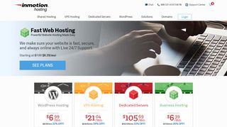 
                            6. Web Hosting: Secure, Fast, & Reliable | InMotion Hosting