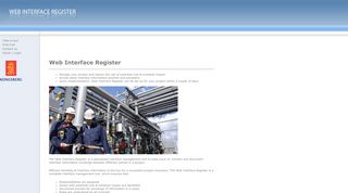 
                            4. Web Interface Register - Login