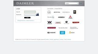 
                            4. Web Login - Daimler