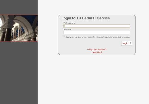 
                            4. Web Login Service - Loading Session Information - TU Berlin