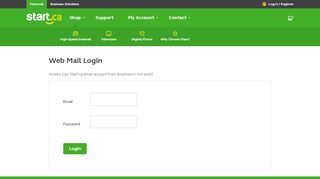 
                            8. Web mail | start.ca