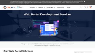 
                            7. Web Portal Development and Solutions | Custom Portal | CRMJetty