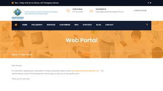 
                            3. Web Portal – NorthPoint Property Management