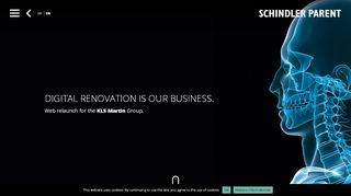 
                            6. Web relaunch for the KLS Martin Group | Schindler Parent