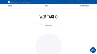 
                            2. WEB Tacho | Teltonika