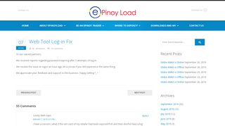 
                            9. Web Tool Log-in Fix | ePinoyload.com