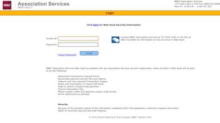 
                            10. Web Vault Login - BB&T