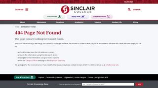 
                            2. WebAdvisor & Sinclair Email Guide - Sinclair Community College