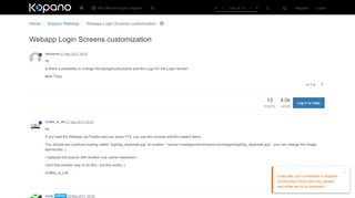 
                            4. Webapp Login Screens customization | Kopano Community Forum