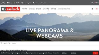 
                            8. Webcams & livecams in Saalbach | Saalbach Hinterglemm