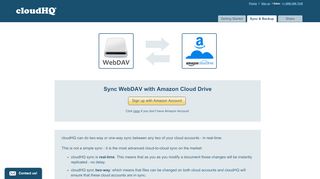 
                            1. WebDAV Amazon Cloud Drive - Sync and Integrate - cloudHQ