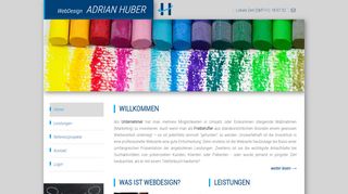 
                            6. WebDesign Adrian Huber || Home