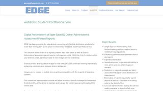 
                            8. webEDGE Student Portfolio Service - Edge Digital Documents