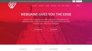 
                            5. WEBGAINS GIVES YOU THE EDGE | Are you …