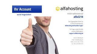 
                            7. Webhosting und Webspace bei Alfahosting.de • Herzlich …